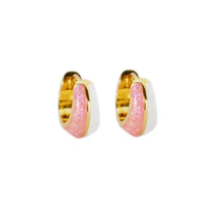 hoop earrings for women -The Olivia Huggies