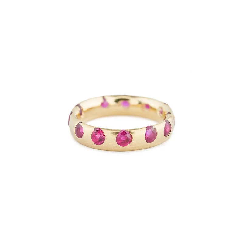 statement rings for women -Celeste Ruby Ring