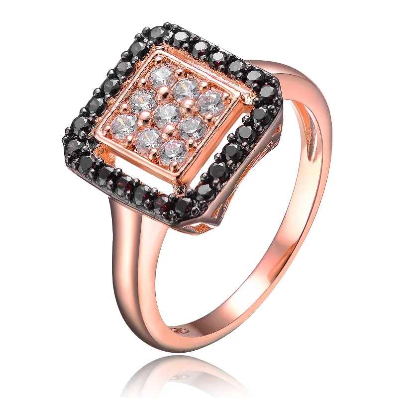 handmade gemstone rings for women -Daphnè Zirconia Pave Ring