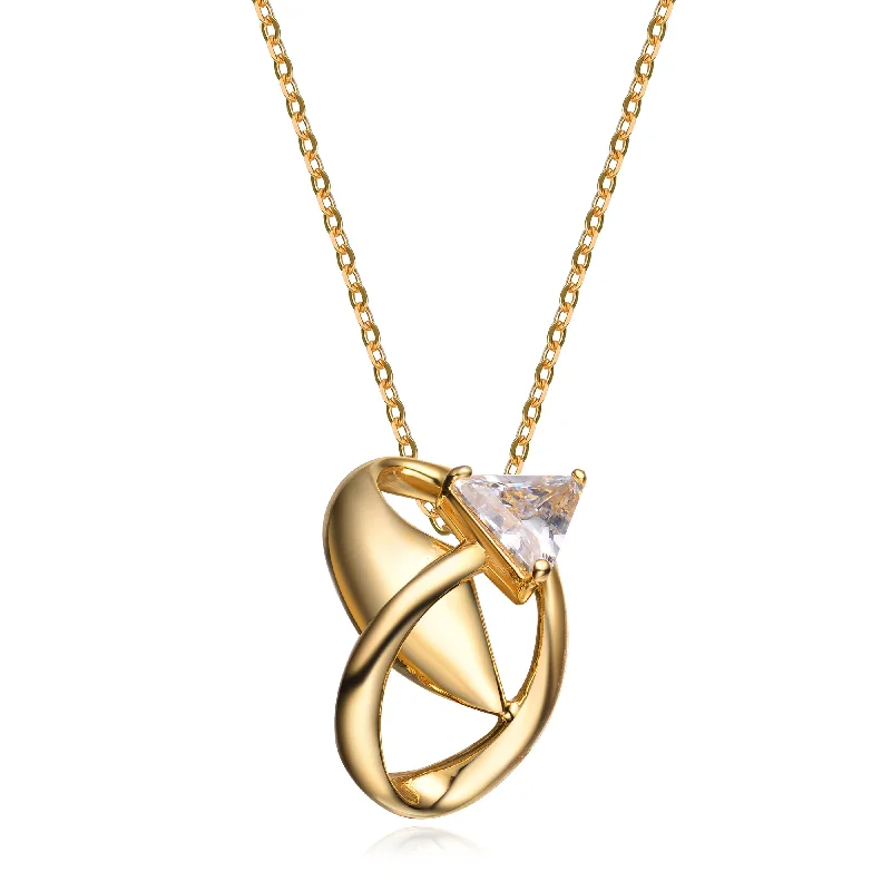 celestial necklaces for women -Emma Star Gold Plated Pendant