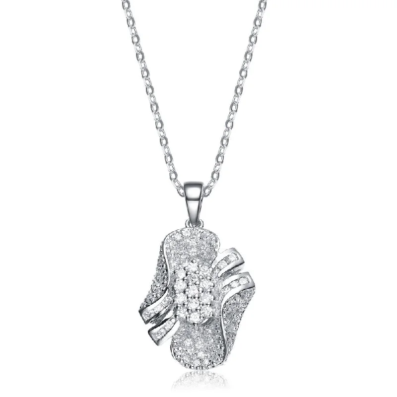 diamond solitaire necklaces for women -Les Haudères Midi Pendant