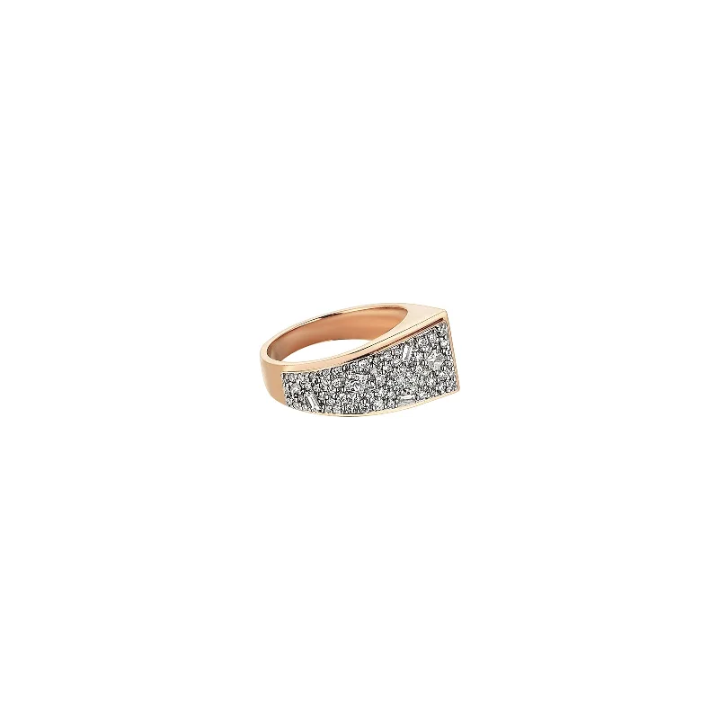 diamond eternity rings for women -Aimee Pinky Ring