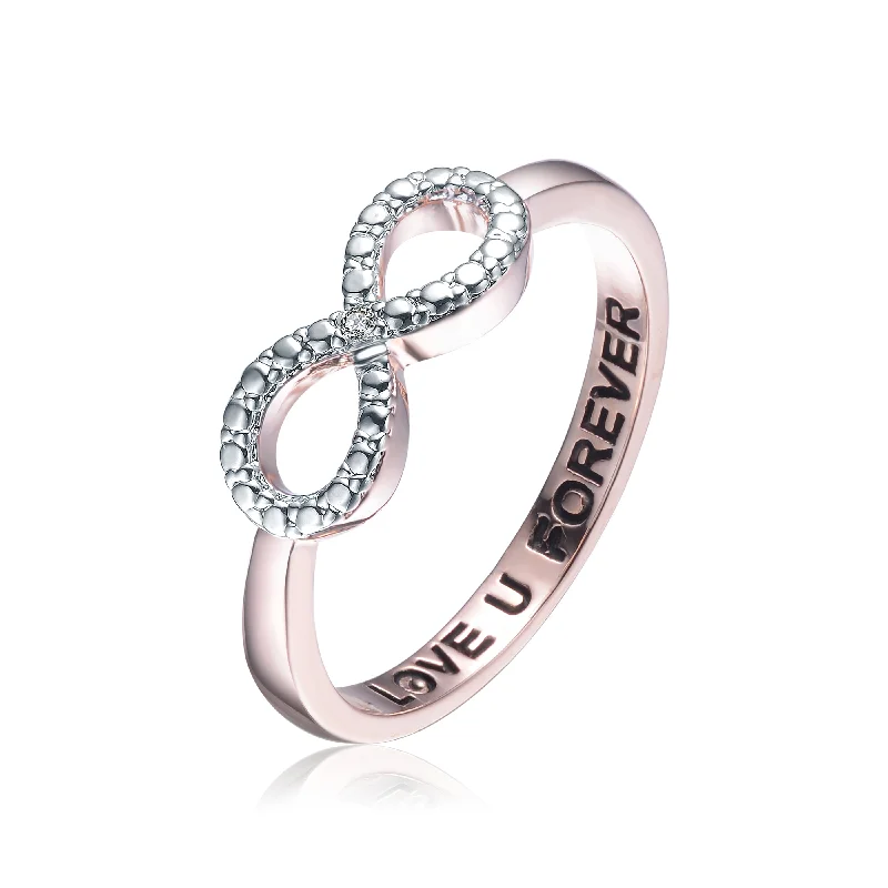 half-eternity rings for women -Eternal Love Ring