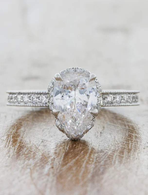 topaz engagement rings for women -Maddy