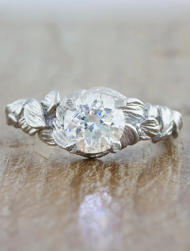 celestial star engagement rings for women -Emmaline