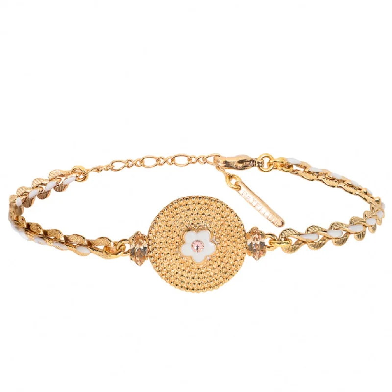 moonstone bracelets for women -Playful Blossom Bracelet by Satellite Paris