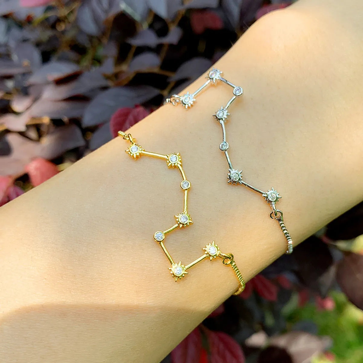 contemporary bracelets for women -Bracelet Explosive Bracelet Diamond Constellation Polaris Bracelet Couple Bracelet Wholesale