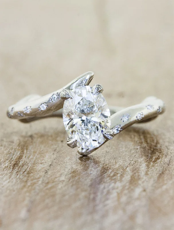 pear shaped engagement rings for women -Lorax