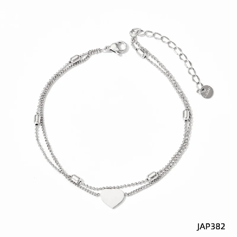 Jap382 White Gold Color Anklet