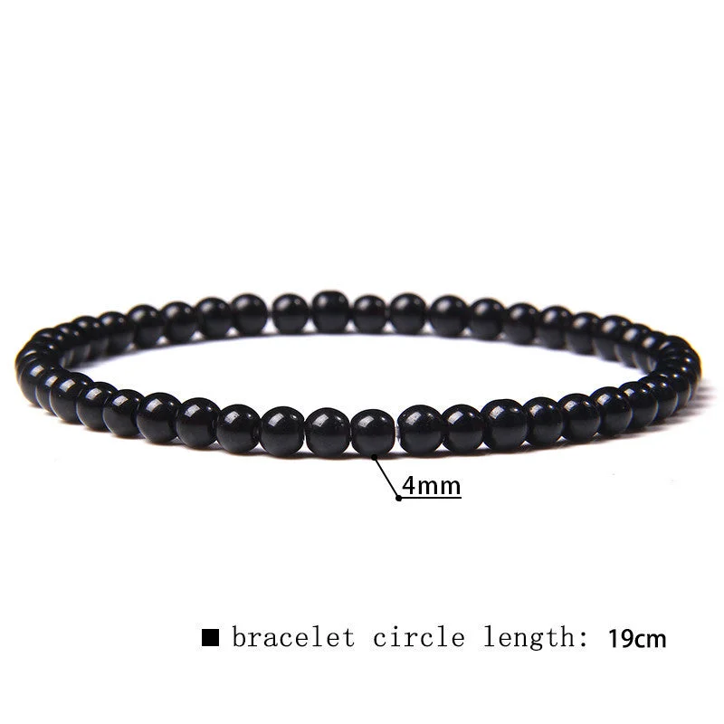 4mm Black Glass