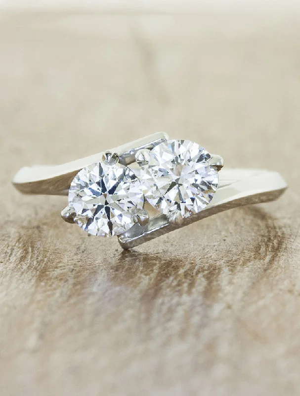 halo engagement rings for women -Patty