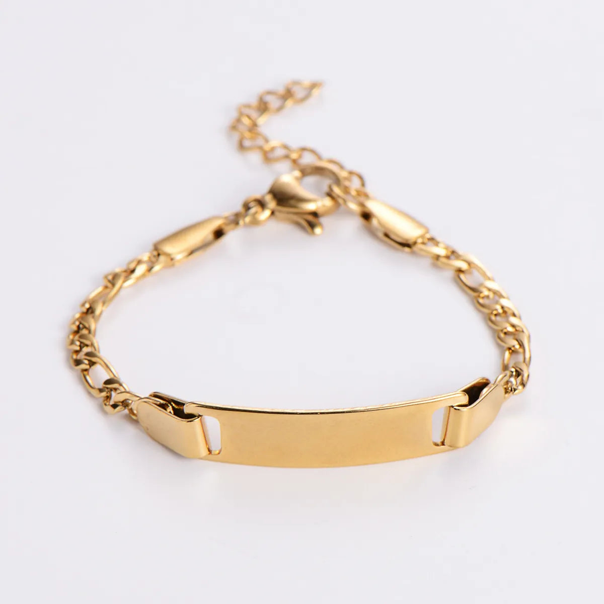 stackable bracelets for women -Casual Simple Style Geometric 304 Stainless Steel Kid'S Bracelets