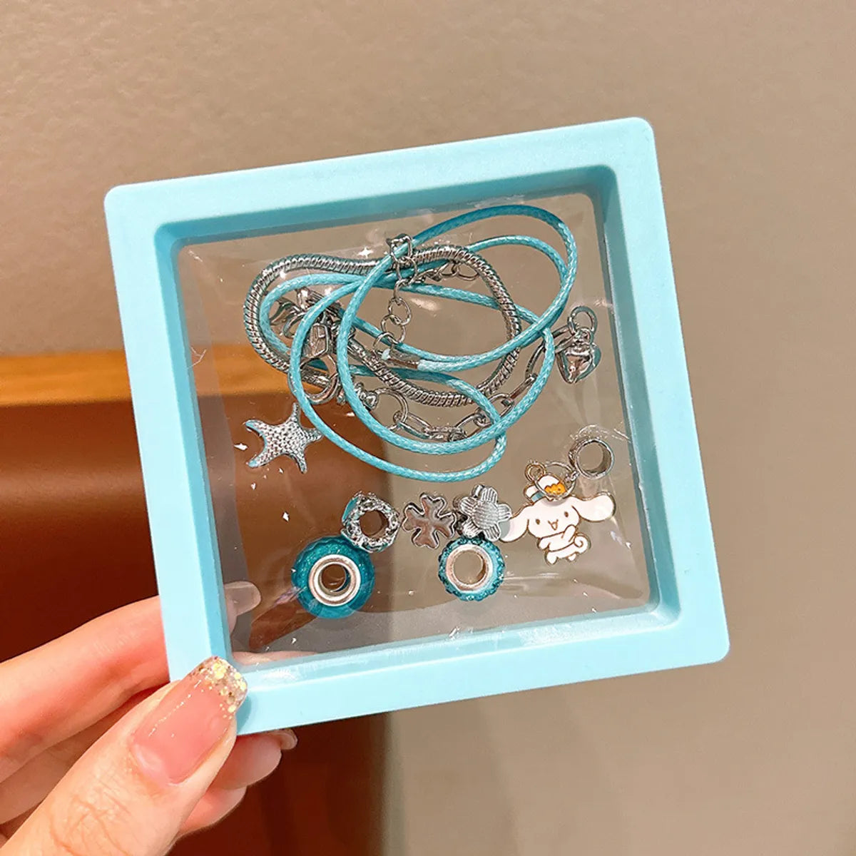 Babycinnamoroll Bracelet Necklace DIY Set Box