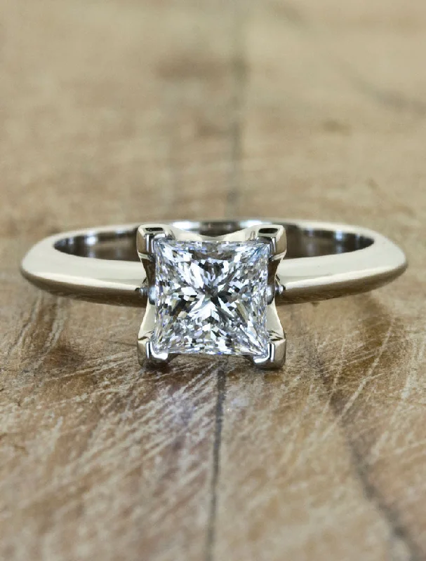 pear shaped engagement rings for women -Jonesy