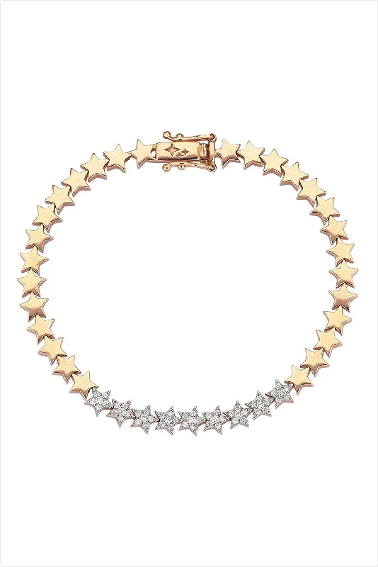 layered bangle sets for women -Milky Way Bracelet