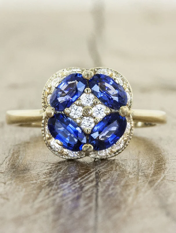 boho engagement rings for women -Chloe