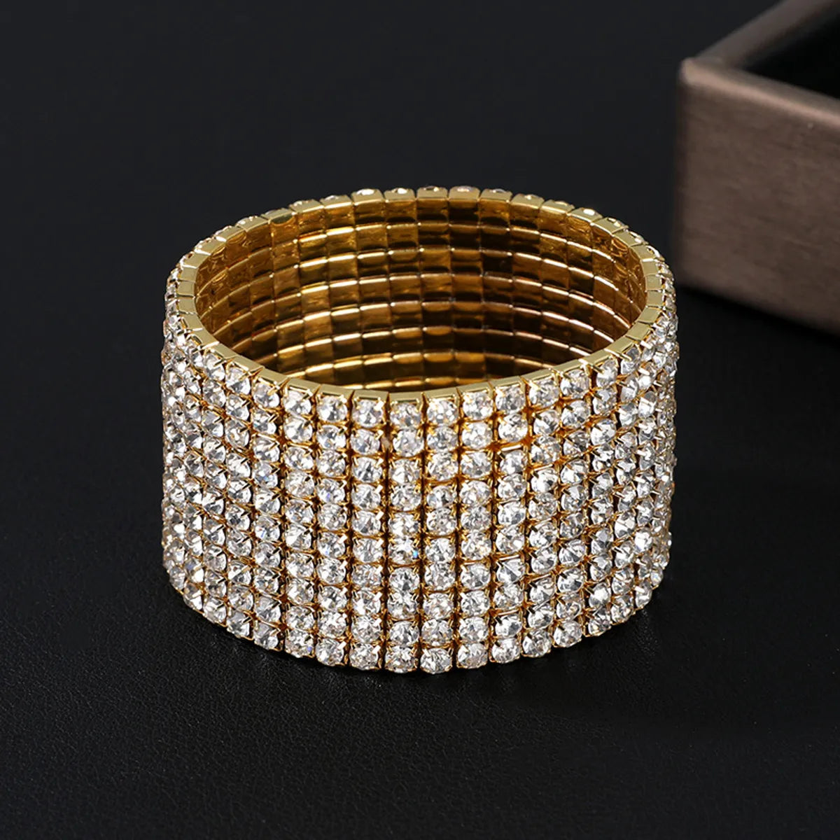 Gold 10-Row Bracelet