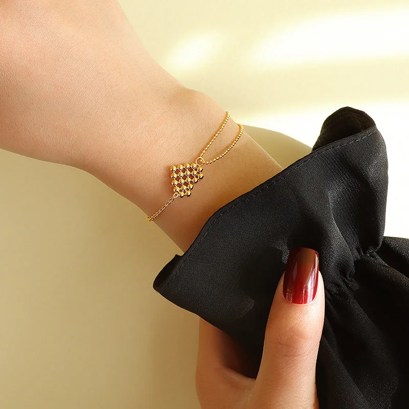 Gold Bracelet 15 + 5cm