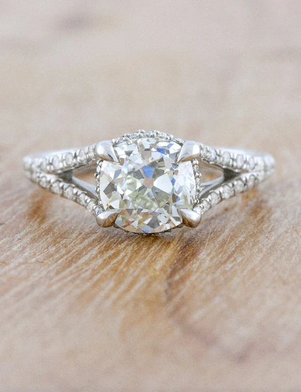 delicate engagement rings for women -Arielle