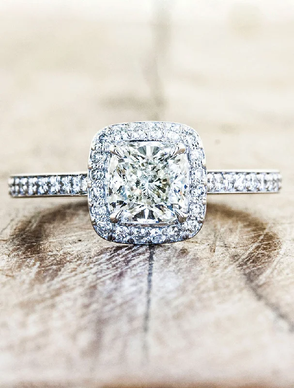 unique engagement rings for women -Elizabeth