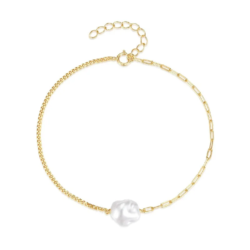 minimalist bracelets for women -Ivy Pearl Bracelet