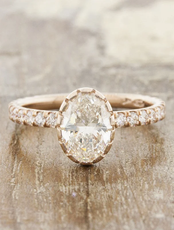 bridal engagement rings for women -Estefania