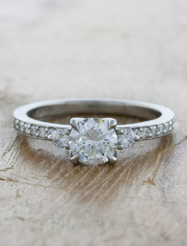 pear shaped engagement rings for women -Jolie