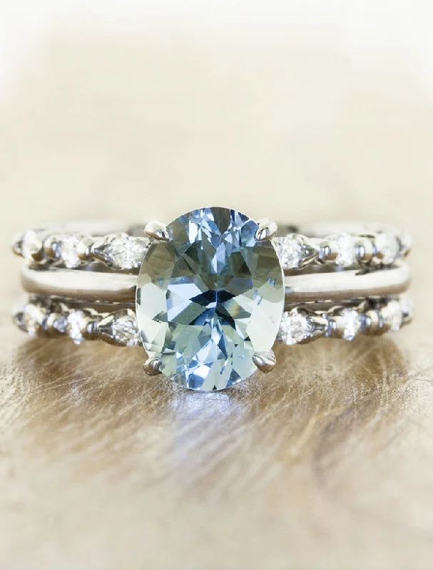 sapphire engagement rings for women -Elvera