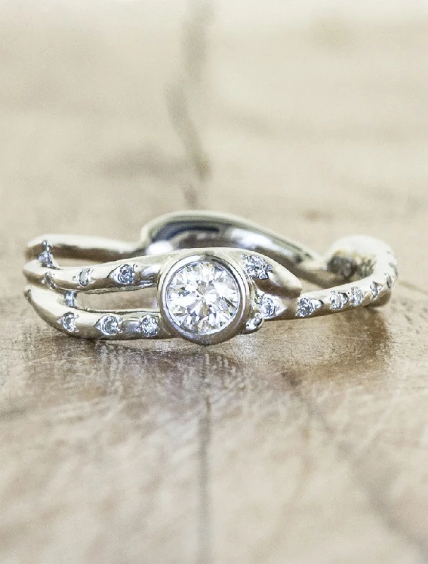 whimsical engagement rings for women -Danica