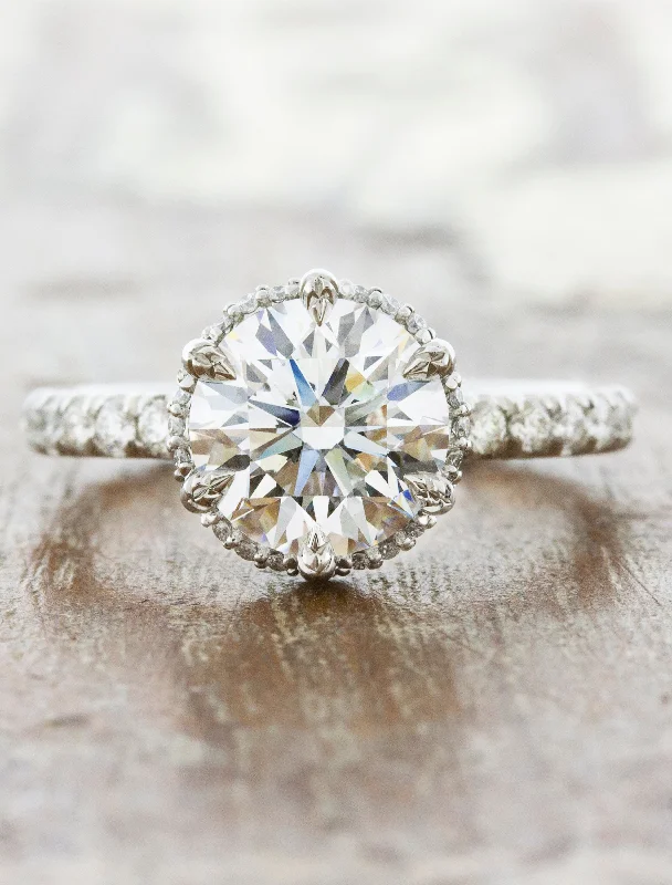 bridal engagement rings for women -Amela