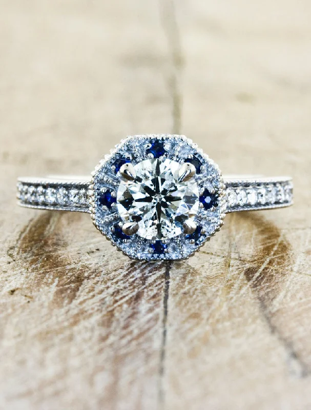 modern engagement rings for women -Danielle