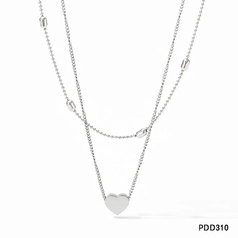 Pdd310 White Gold Color Necklace