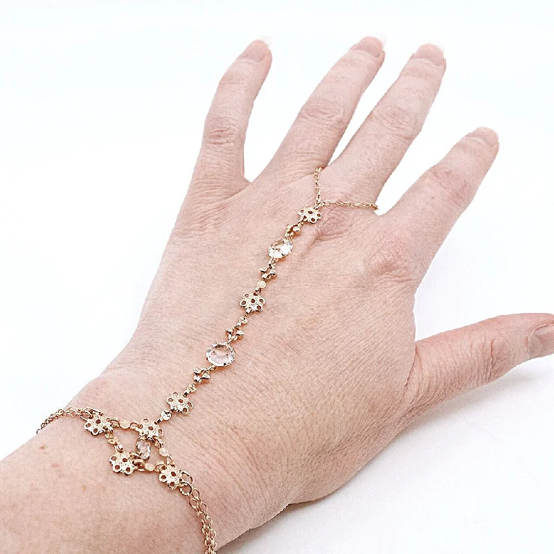 chunky bracelets for women -Hand Chain Bracelet by AMARO