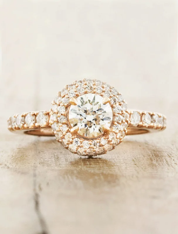 handcrafted engagement rings for women -Kelley